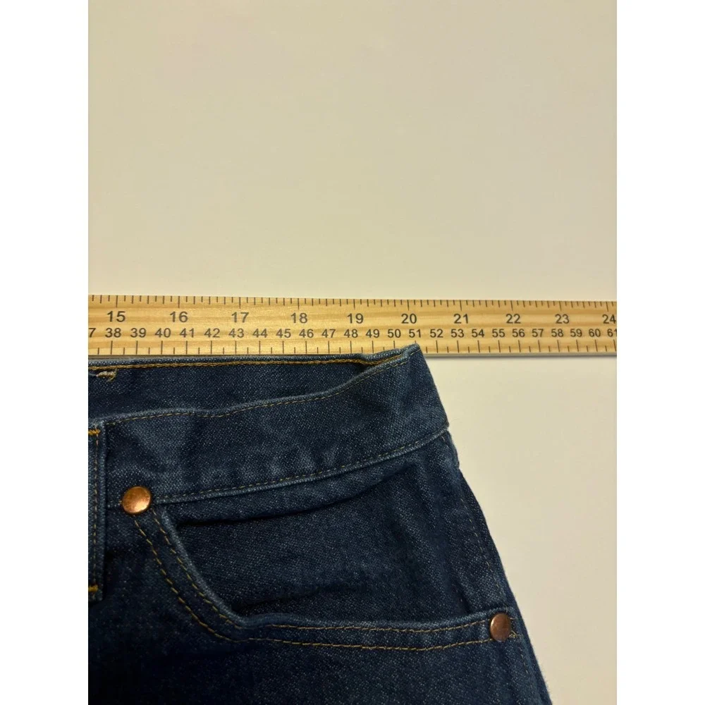 Wrangler Jeans Mens 42x32 Blue Cowboy Cut Original Fit Straight Leg 13MWZPW